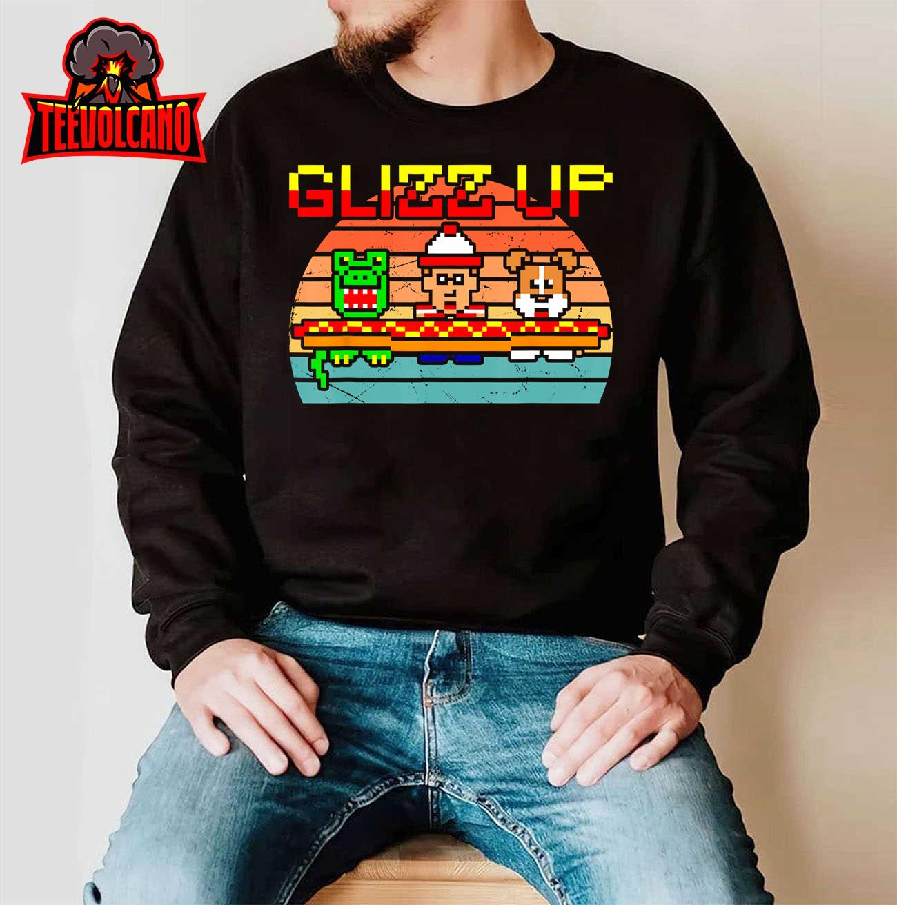 Glizz Up Retro Design T-Shirt