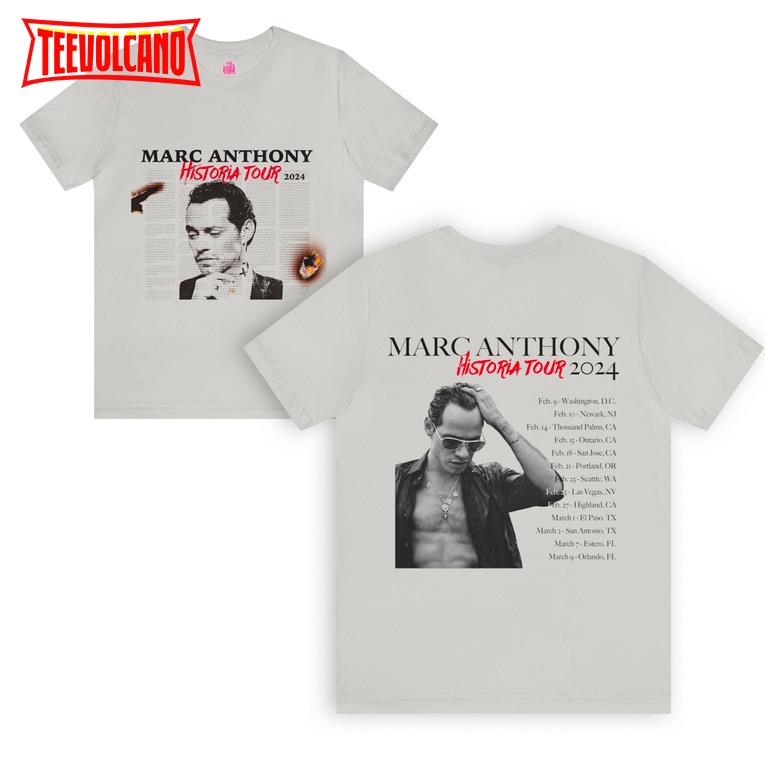 Historia 2024 Tour (Marc Anthony) Shirt