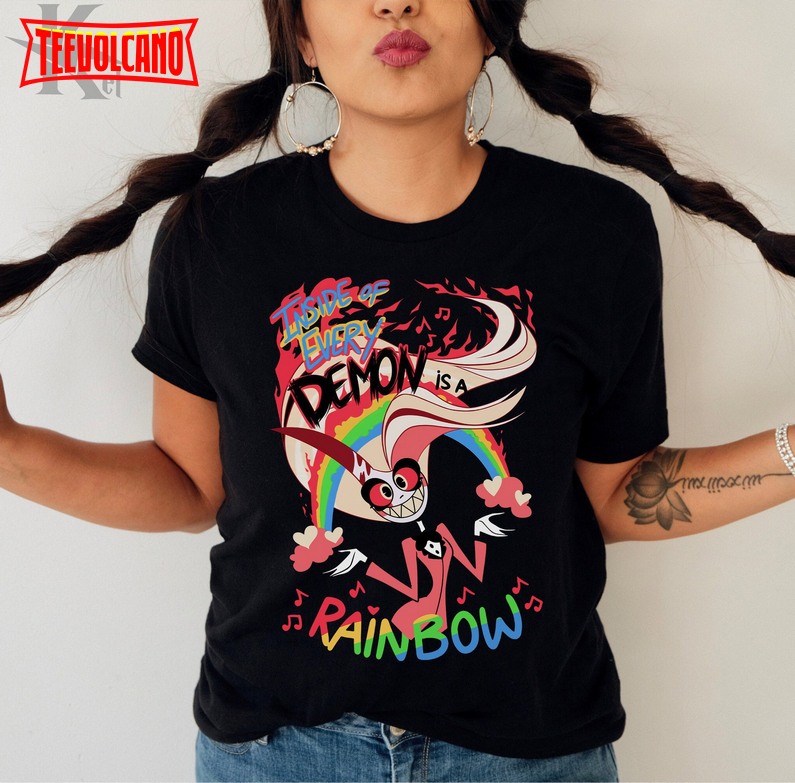 Inside of Every Demon is A Rainbow Shirt, Charlie Morningstar Hazbin Hotel T-shirt