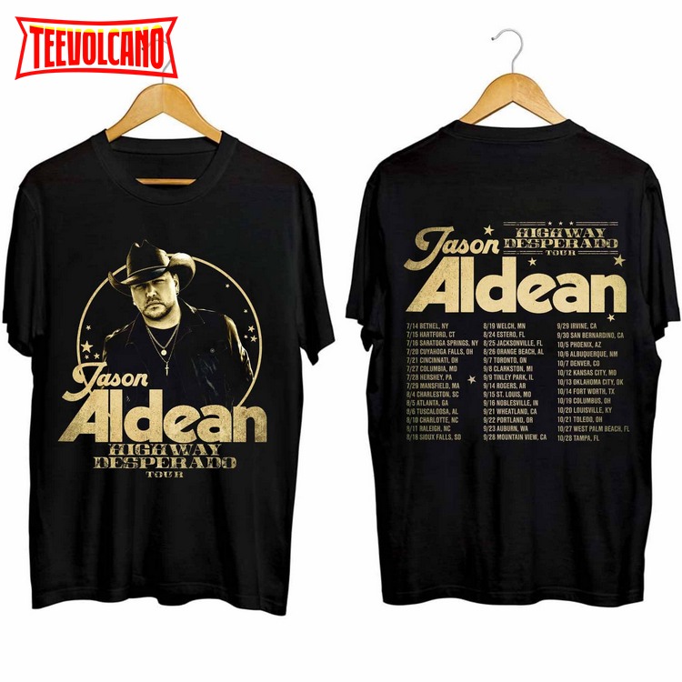 Jason Aldean Highway Desperado Tour 2024 Unisex Sweatshirt