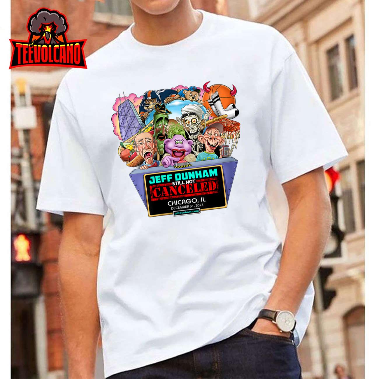 Jeff Dunham Chicago, IL (2023) V-Neck T-Shirt