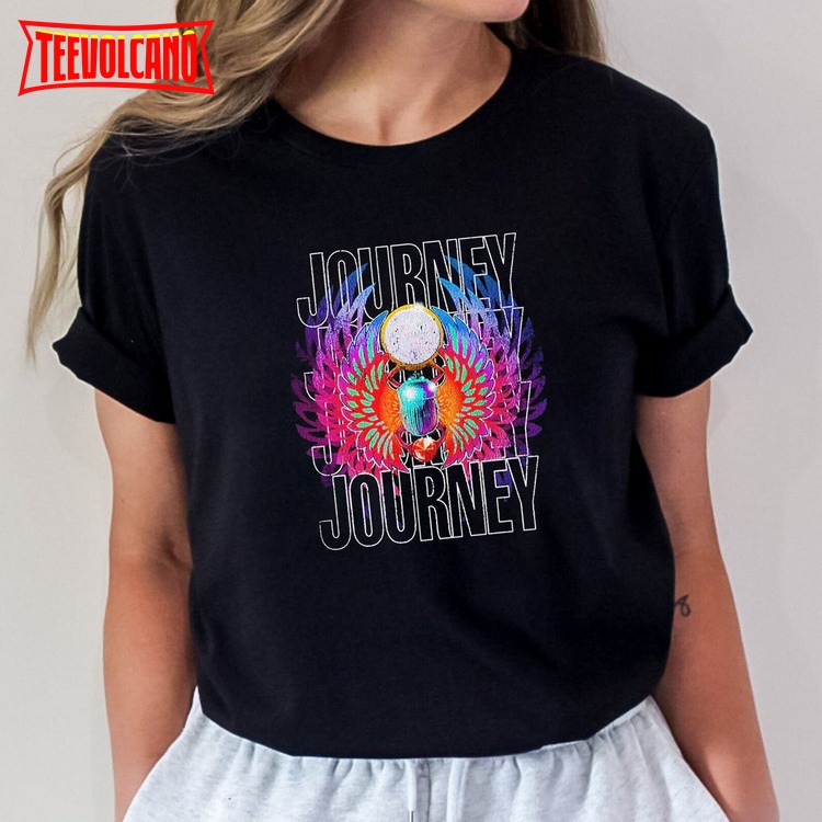 Journey Repeat Logo Shirt, Freedom 2024 Tour Unisex Sweatshirt