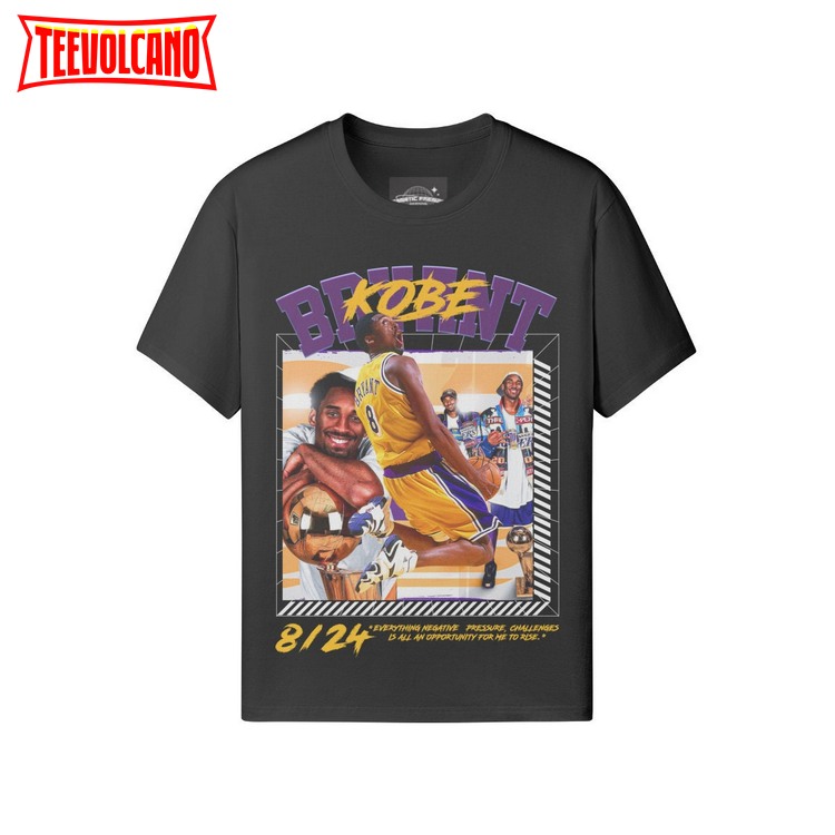 Kobe bryant los angeles lakers vintage 90s style sports graphic t-shirt