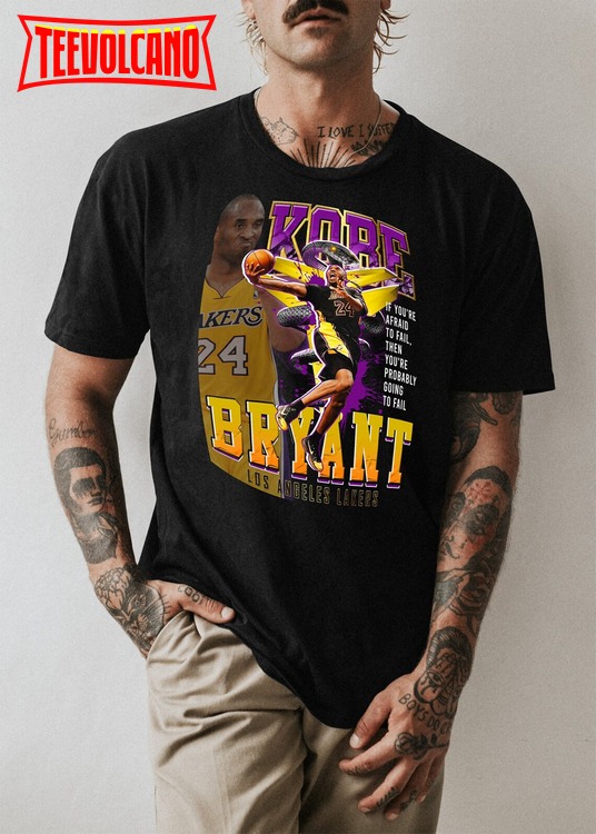 Kobe Bryant Mamba vintage t-shirt NBA Los Angeles Lakers 90’s bootleg Unisex Sweatshirt