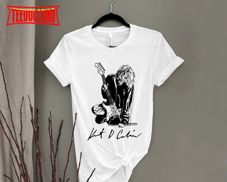 Kurt D Cobain Unisex Shirt – In Utero Tour 90s Band Tee for Music Lovers