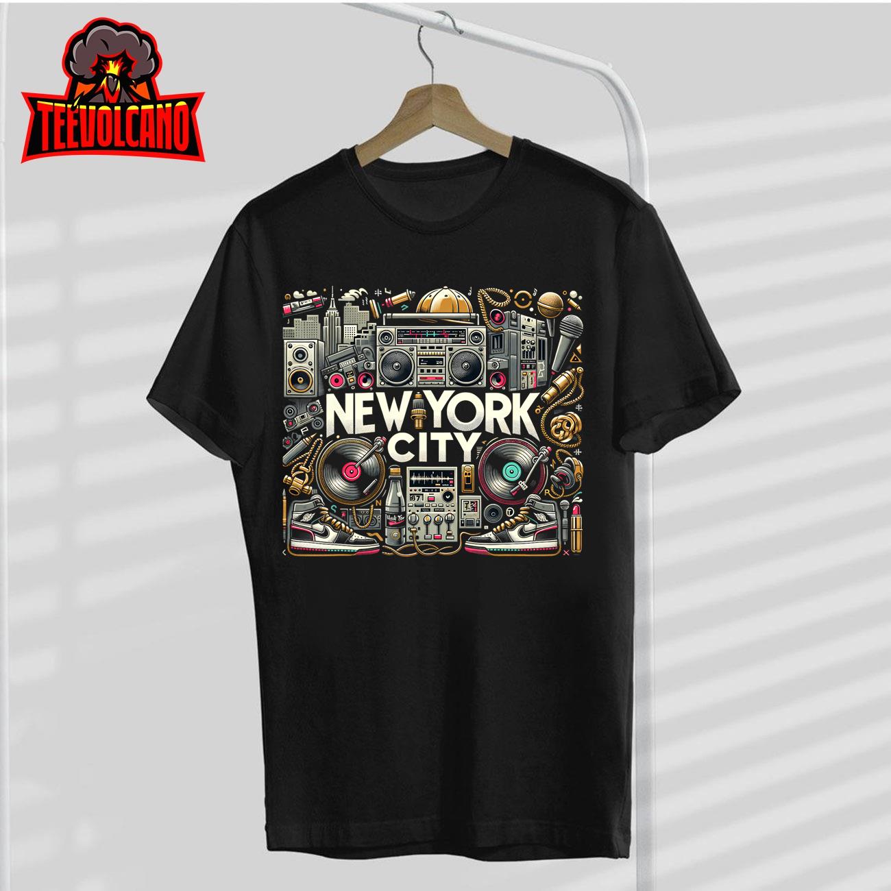 New York City Hip Hop Men Women Graphic T-Shirt