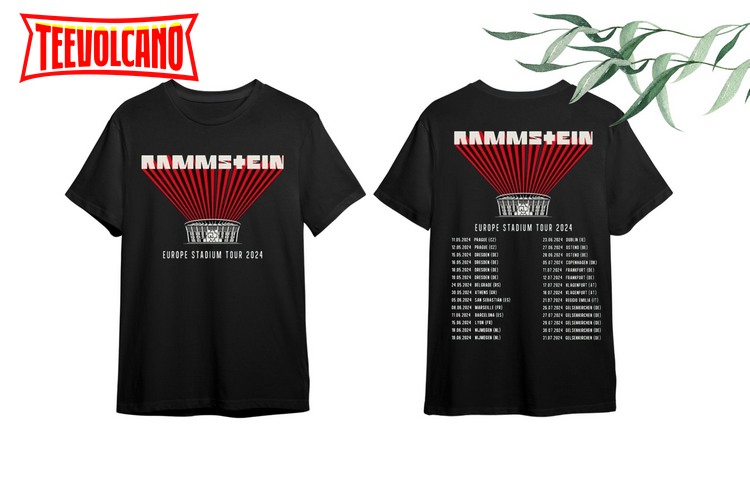 Rammstein Tour 2024 Unisex Sweatshirt