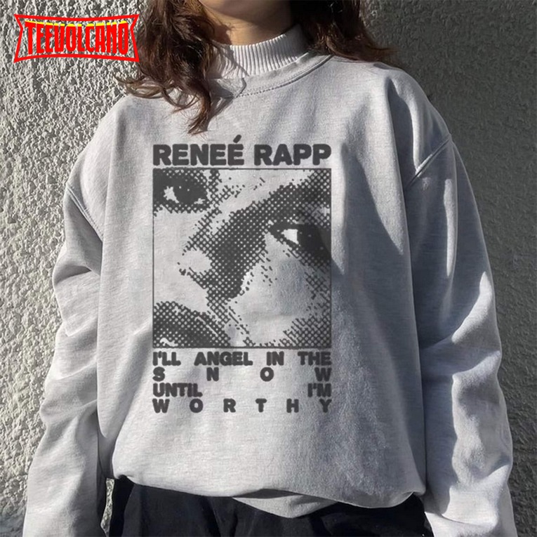 Renee Rapp Angel Retro Shirt, Snow Angel Merch Shirt, Reneé Rapp Shirt