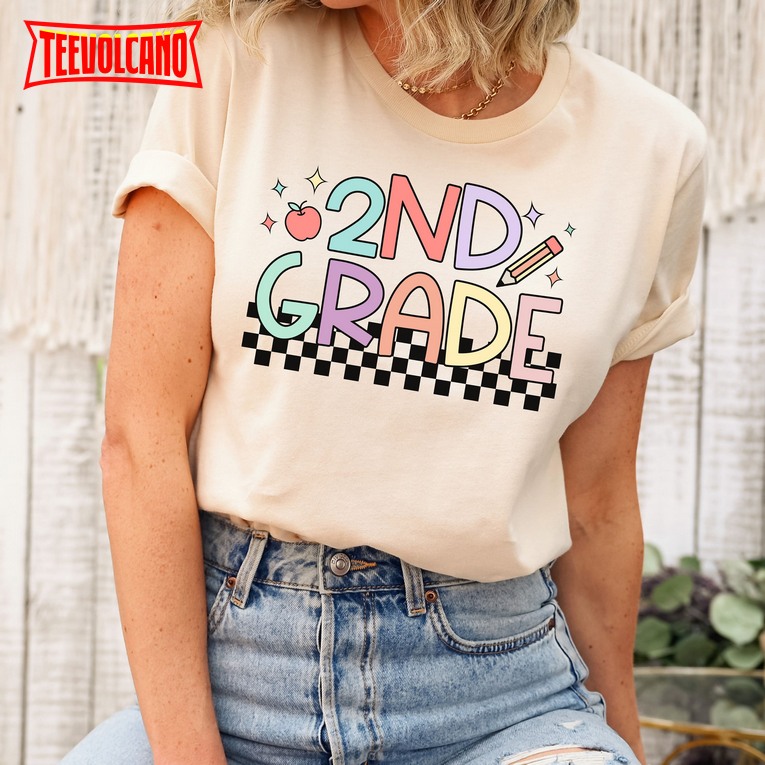 Second Grade Team Teacher Shirt, 2nd Grade Teacher Shirt, Cute Group Teacher Shirt