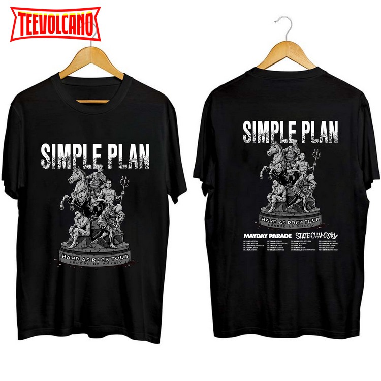 Simple Plan 2024 UK Tour Shirt, Simple Plan Band Fan Shirt