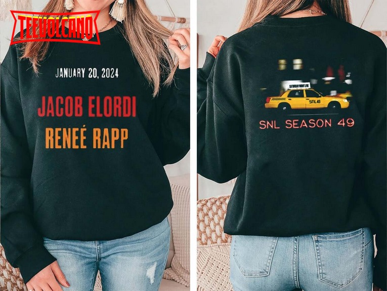 SNL Season 49 Jacob Elordi Renee Rapp Shirt