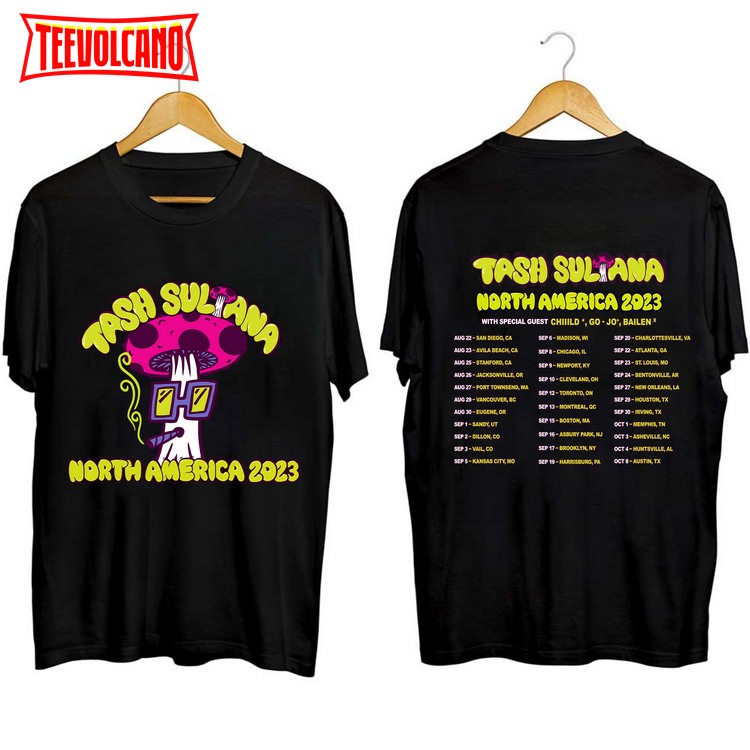 Tash Sultana North American Tour 2023 Shirt, Tash Sultana Fan Shirt