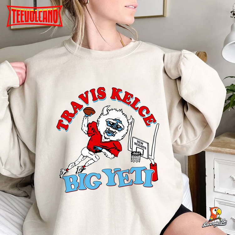 Travis Kelce Big Yeti Shirt, Big Yeti 2024 Shirt, Kelce Big Yeti Shirt