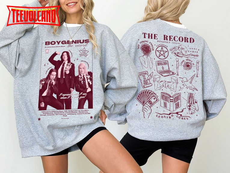 Vintage Boygenius Band 2024 Tour Shirt, Indie Rock Music Tour 2024 Shirt