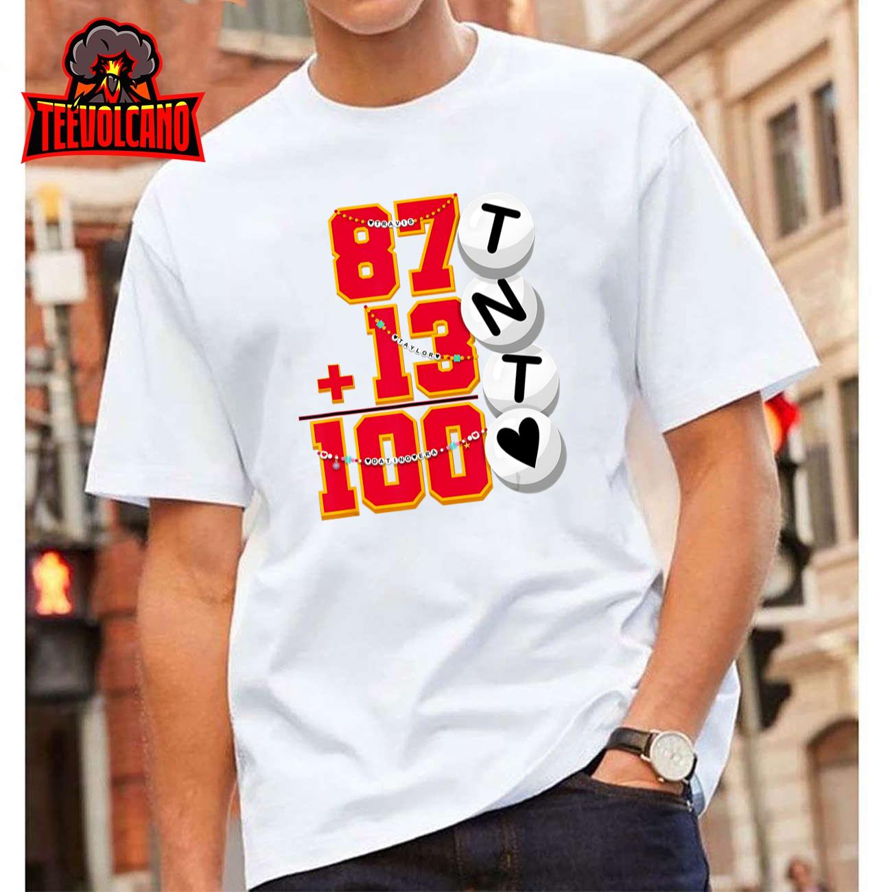 Cute 87 + 13 = 100 Days Of School Taylor 100th day of school Unisex T-Shirt