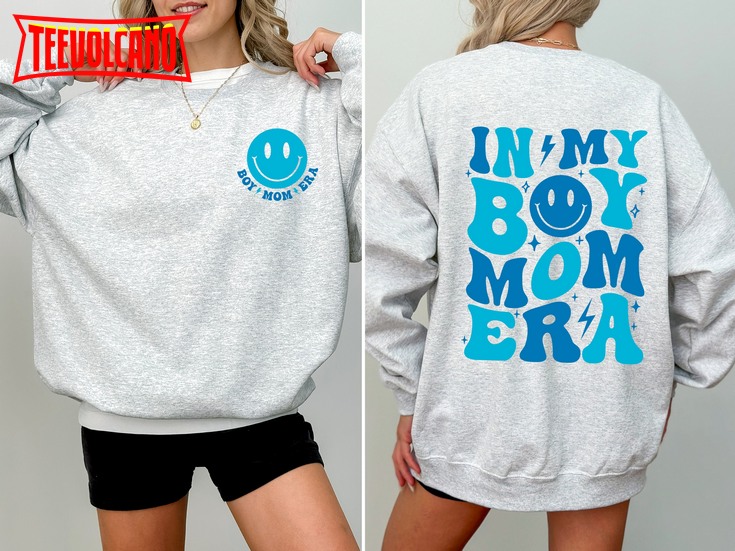 In My Boy Mom Era Sweatshirt, Boy Mama Comfort Colors Sweatshirt