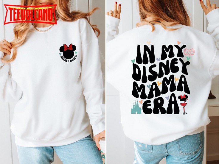 In My Disney Mom Era Sweatshirt, Minnie Mouse Mom Hoodie