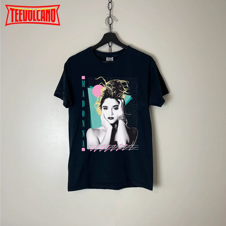 Madonna Queen of Pop True Blue Retro 90s t shirts