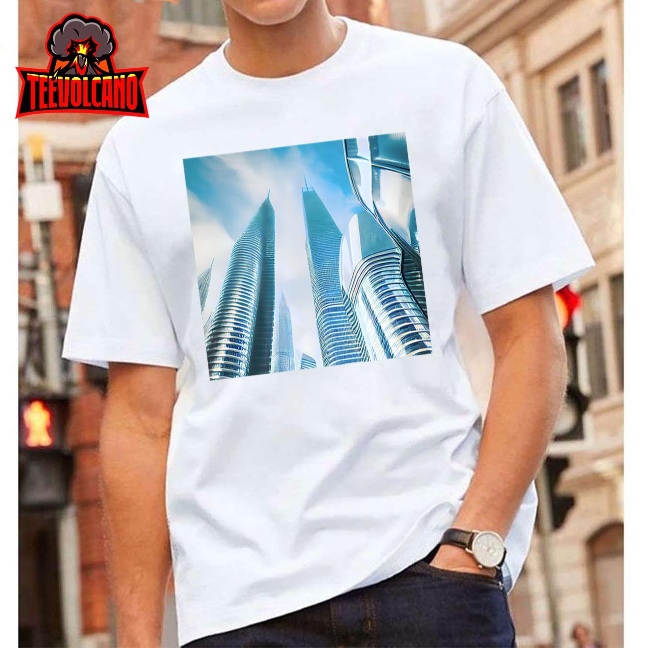 Modern City Design Unisex T-Shirt