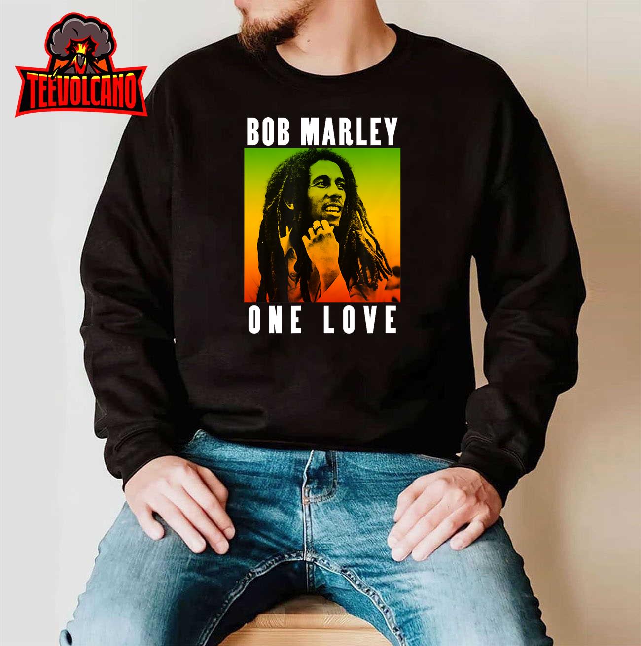 Official Bob Marley One Love Gradient T-Shirt