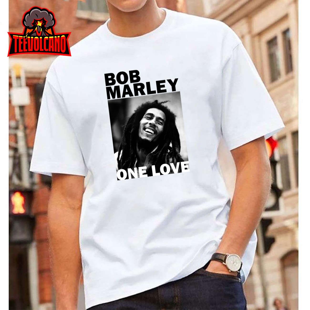 Official Bob Marley One Love Photo Pullover Hoodie