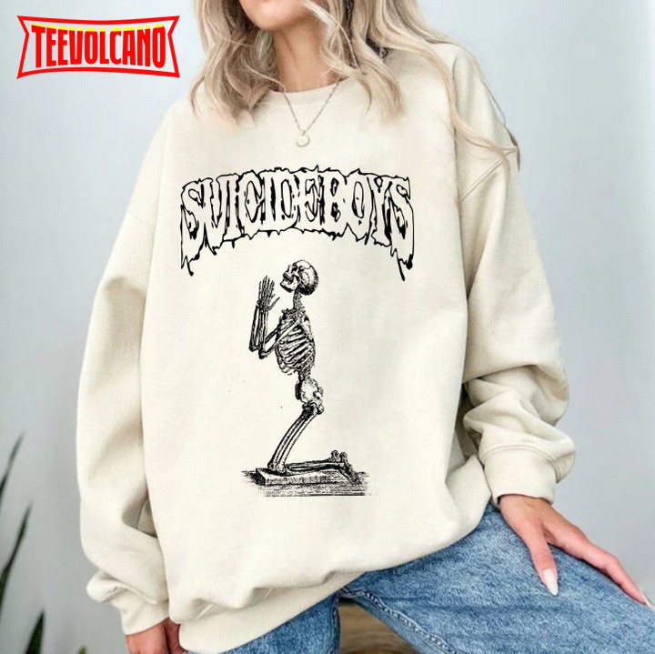 Suicide Boys Skeleton Now The Moon’s Rising Album Hoodie