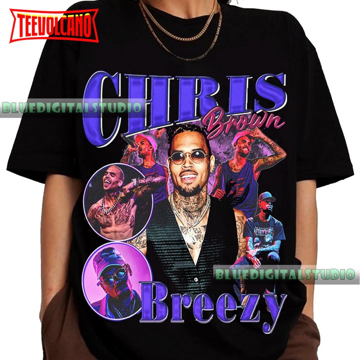 Vintage Chris Brown Bootleg Hip Hop Shirt