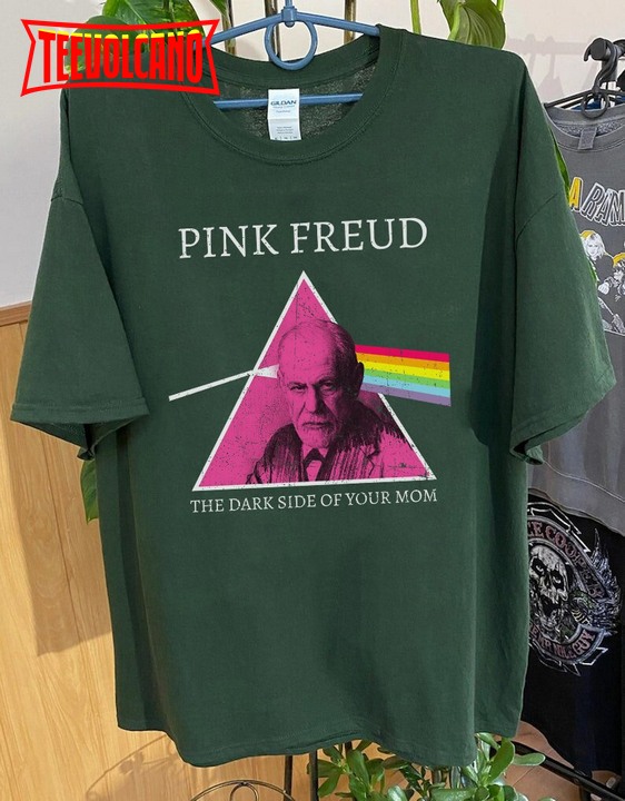 Vintage Pink Freud Dark Side of Your Mom shirt, Awesome For Music Fan