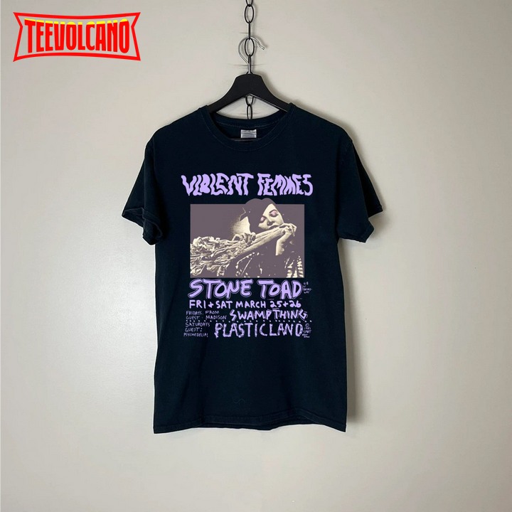 Violent Femmes at Stone Toad 1983 Tour We Can Do Anything T Shirt