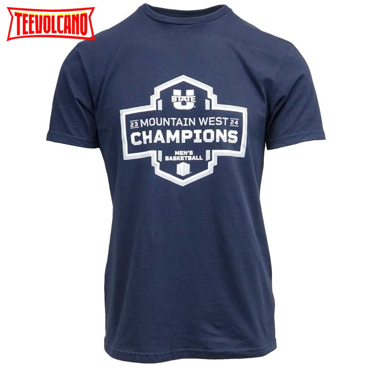 23-24 Men’s Basketball Mountain West Champions T-Shirt