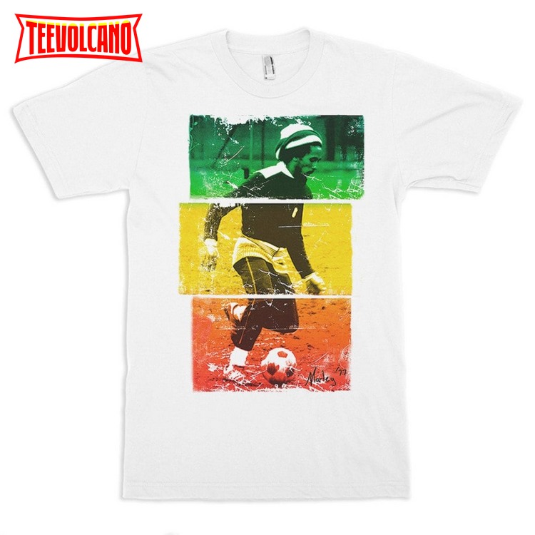 Bob Marley Football T-Shirt