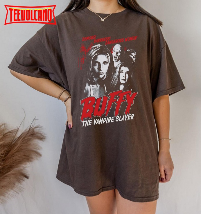 Buffy The Vampire Slayer Horror Movie Shirt