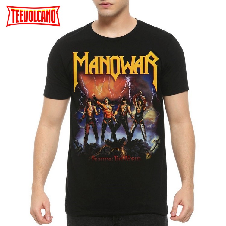 Manowar Fighting the World Unisex T-Shirt