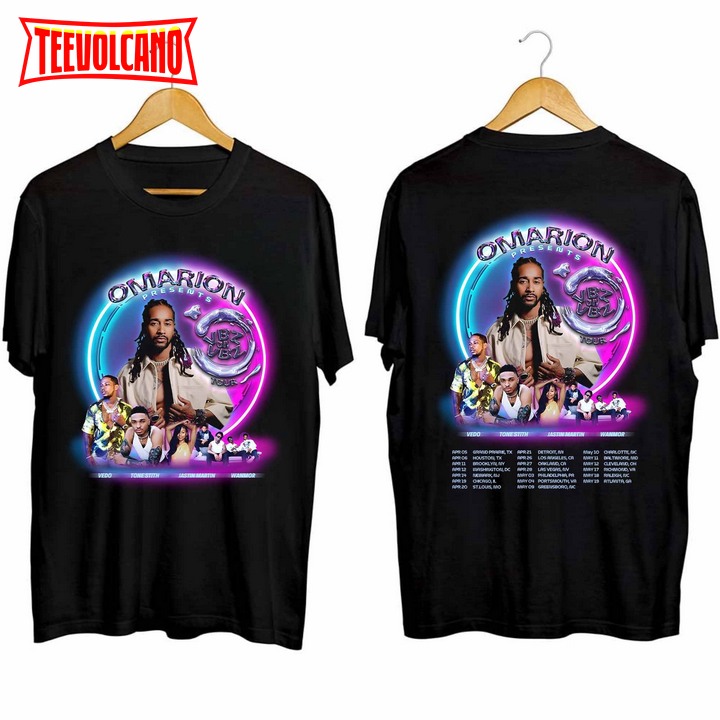 Omarion The Vbz On Vbz Tour 2024 Shirt, Omarion Fan Shirt