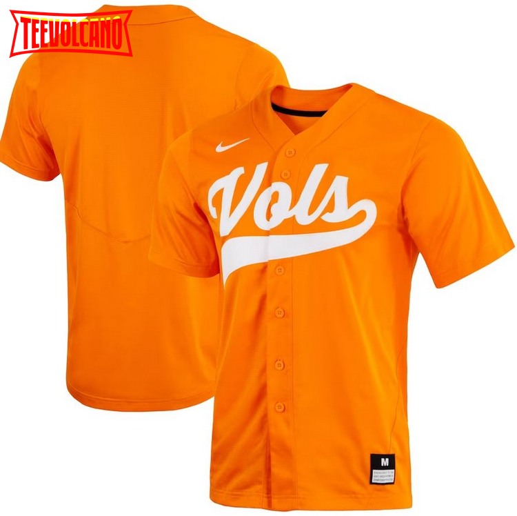 Tennessee Orange Tennessee Volunteers Replica Full-Button Baseball Jersey