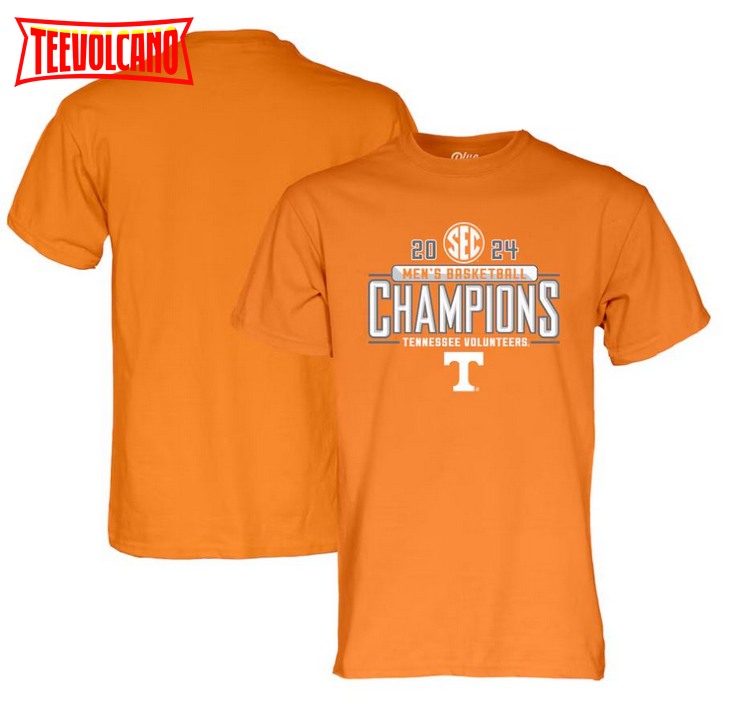 Tennessee Volunteers 2024 SEC Men’s Basketball Regular Season Champions T-Shirt