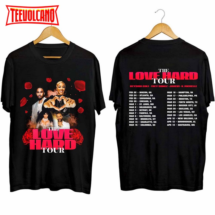 The Love Hard Tour 2024 Shirt, The Love Hard 2024 Concert Sweatshirt