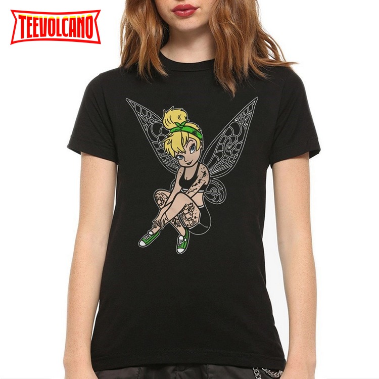 Tinker Bell Rock Style Unisex T-Shirt