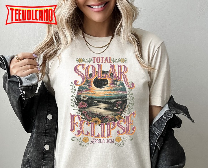 Total Solar Eclipse Shirt 2024 Solar Eclipse T-shirt
