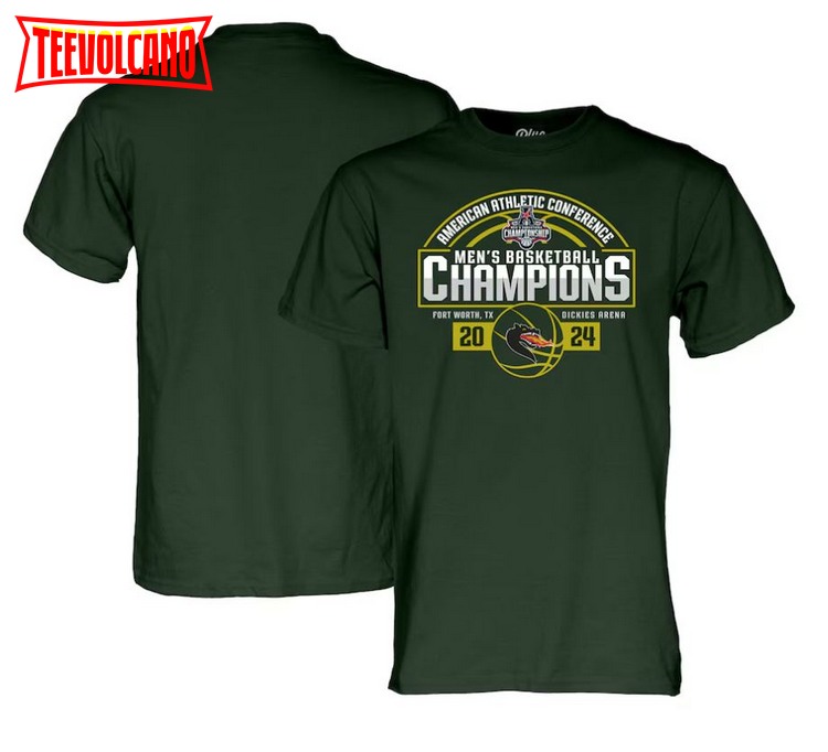 UAB Blazers 2024 AAC Men’s Basketball Conference Tournament Champions T Shirt