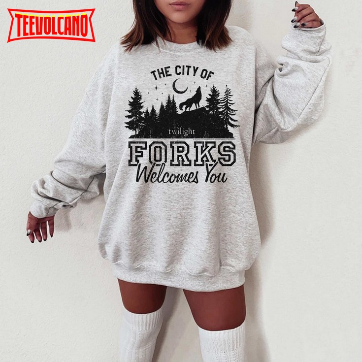 Vintage City of Forks shirt, City Of Forks Washington Unisex Sweatshirt