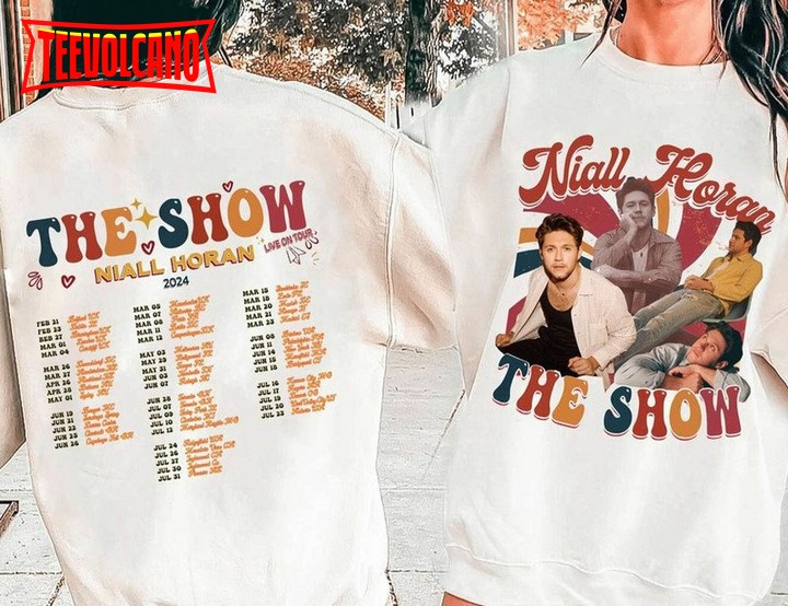 Vintage Niall Ho.ran The Show Live On Tour 2024 Sweatshirt