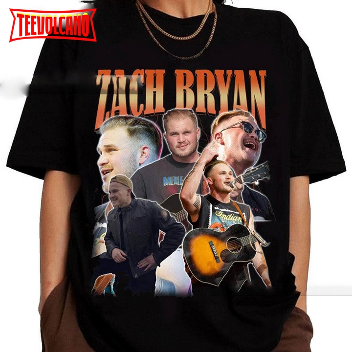 Zach Bryan Singer Music Tour 2024 Shirt, The Quittin Time Tour 2024 Shirt